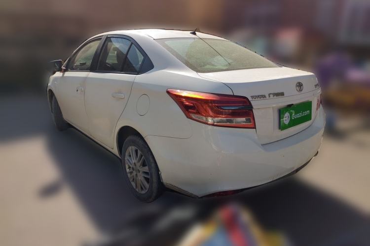 Used Toyota YARiS L Zhi Xiang 2017 1.5E CVT Dynamic Edition Rear Left 45 Deg