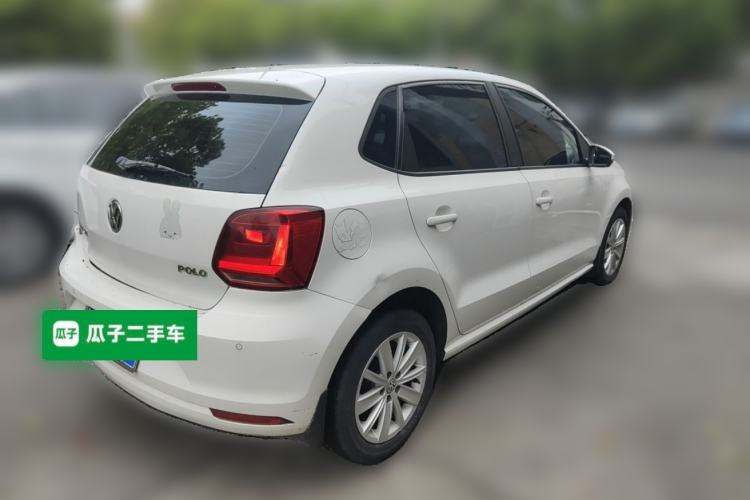 Used Volkswagen Polo 2014 1.4L Automatic Comfort Edition Rear Right 45 Deg