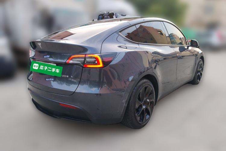 Used Tesla Model Y 2022 Rear-Wheel-Drive Version Rear Right 45 Deg