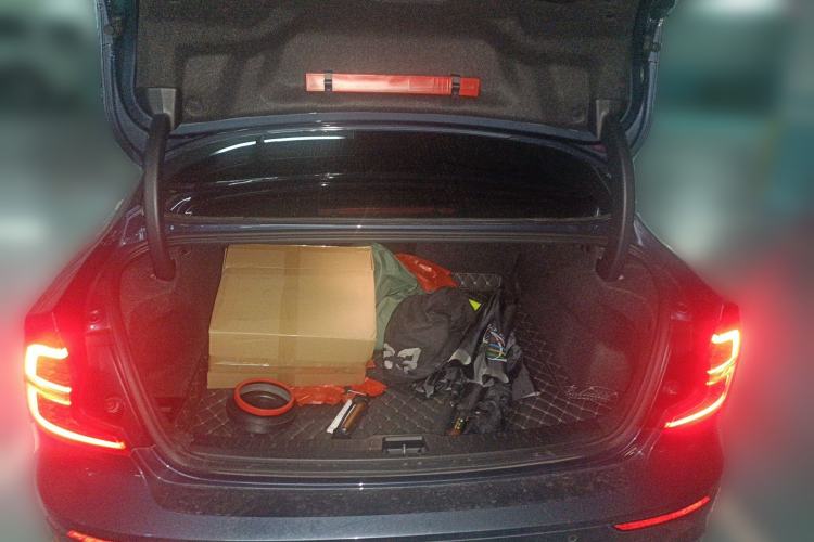 Used Volvo S60 2023 B4 Zhiyuan Luxury Edition Trunk