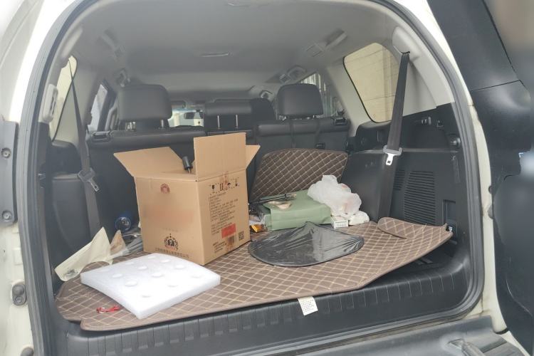 Used Toyota Prado 2018 3.5L Automatic TX-L with Rear-Mounted Spare Tire Trunk