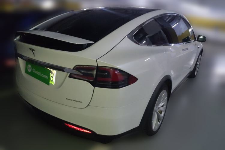 Used Tesla Model X 2019 Long-Range Version Rear Right 45 Deg