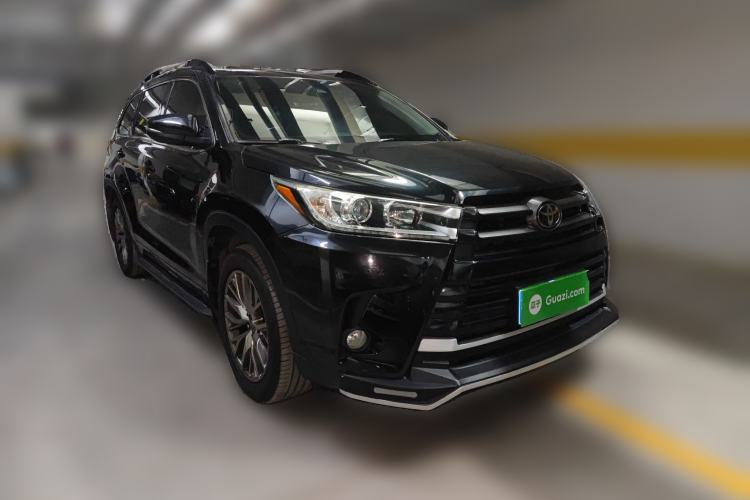 Used Toyota Highlander 2018 2.0T Four-Wheel Drive Luxury Edition 7 Seats China V Emission Standard