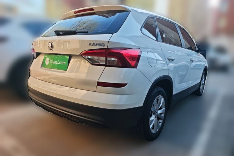 Used Skoda Kamiq 2018 1.5L Automatic Standard Version China V Emission Standard Rear Right 45 Deg