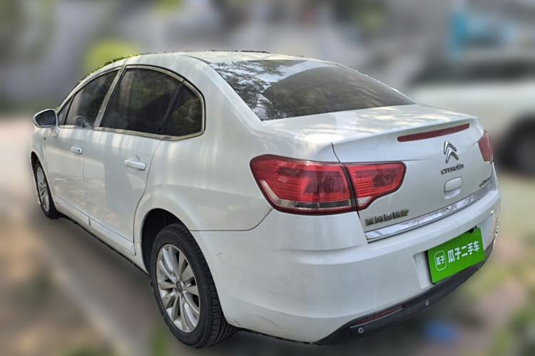 Used Citroen C-Quatre 2013 Sedan 2.0L Automatic Joyful Model Rear Left 45 Deg