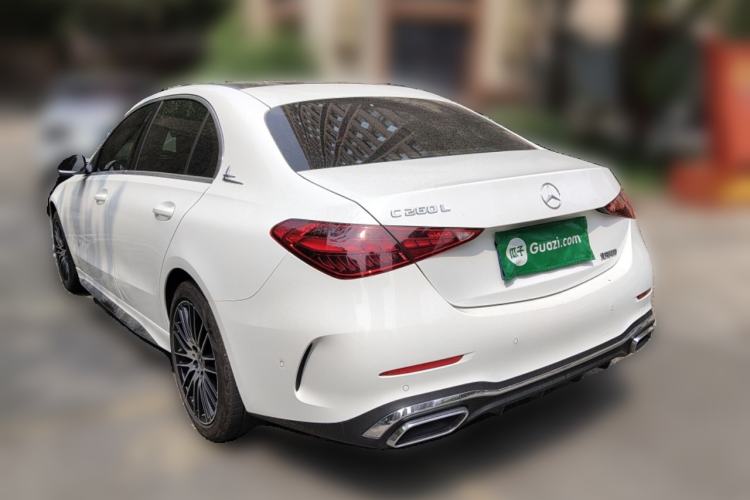 Used Mercedes-Benz C-Class 2023 Restyled C 260 L Sport Edition Rear Left 45 Deg