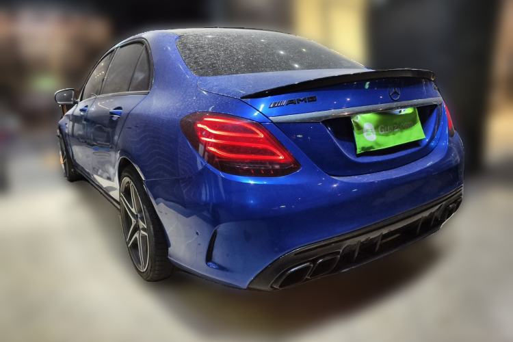 Used Mercedes-Benz C-Class 2018 C 200 L Rear Left 45 Deg