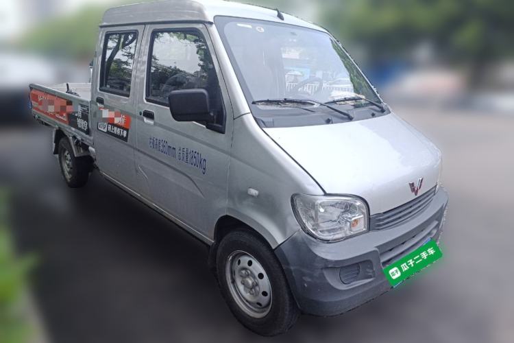 Used Wuling Zhiguang Small Truck 2023 1.5L Double-Cab LAR Front Right 45 Deg