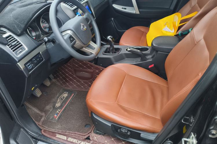 Used Geely Auto GX7 2015 Classic Edition 1.8L Manual Elite Model China IV Left Front Seat