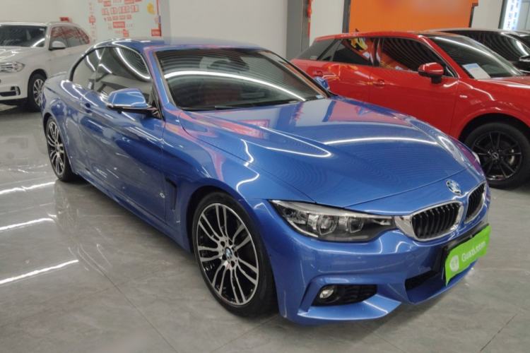 Used BMW 4 Series 2017 425i Convertible M Sport Package Front Right 45 Deg