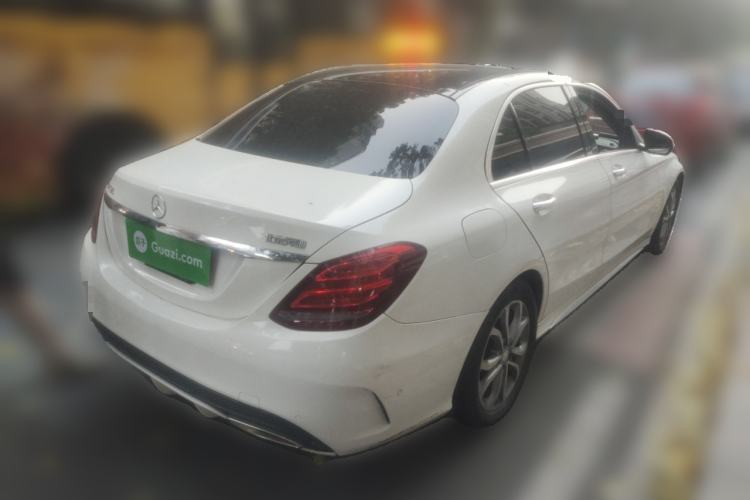 Used Mercedes-Benz C-Class 2015 C 200 L Sport Edition Rear Right 45 Deg
