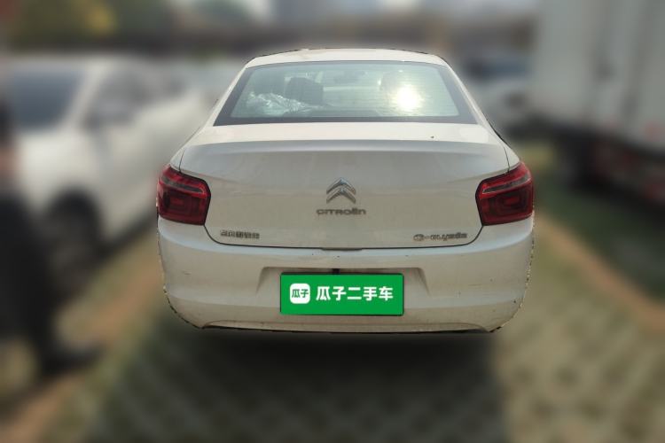 Used Citroen Elysee 2017 1.6L Manual Fashion Model Rear