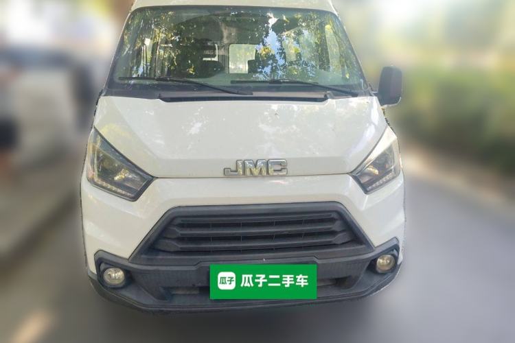 Used JMC Transit 2019 2.8T Commercial Version Long Wheelbase Mid-Roof 6-Seater Rear Single Tire China VI Emission Standard – JX493