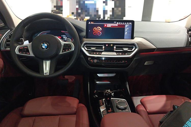 Used BMW X3 2022 xDrive30i Luxury Model M Night Sky Package Center Console