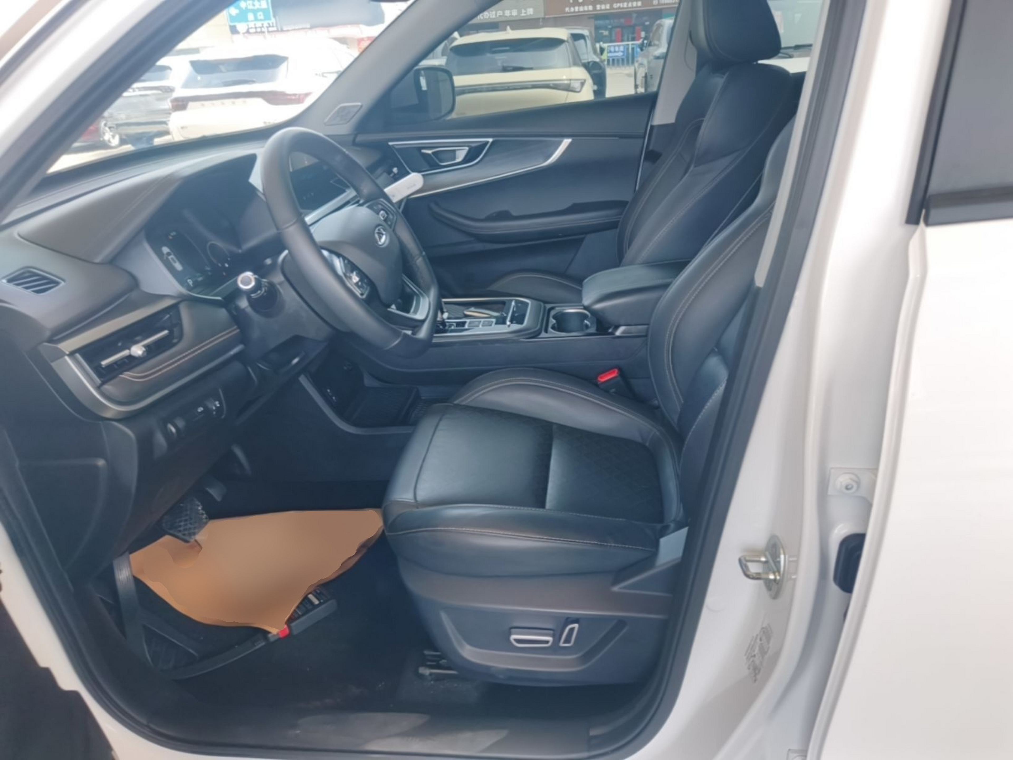 Avant de la voiture