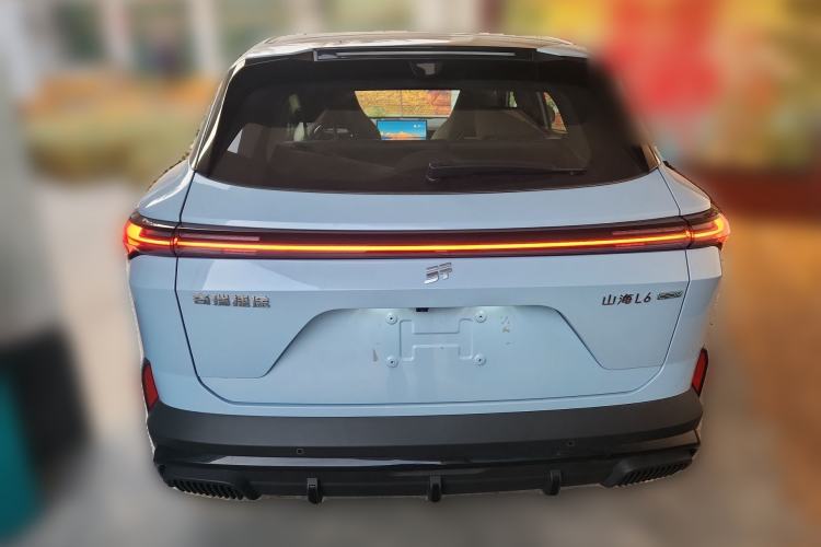 Used JETOUR Shanhai L6 2024 1.5TD DHT MAX Rear
