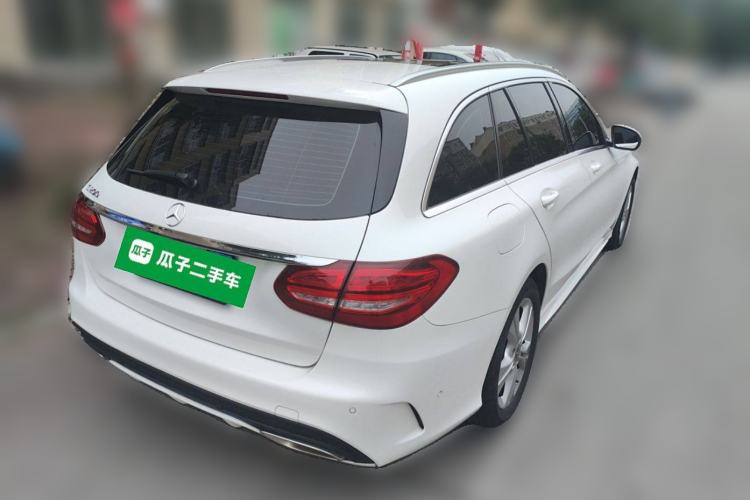 Used Mercedes-Benz C-Class 2018 C 180 station wagon Rear Right 45 Deg