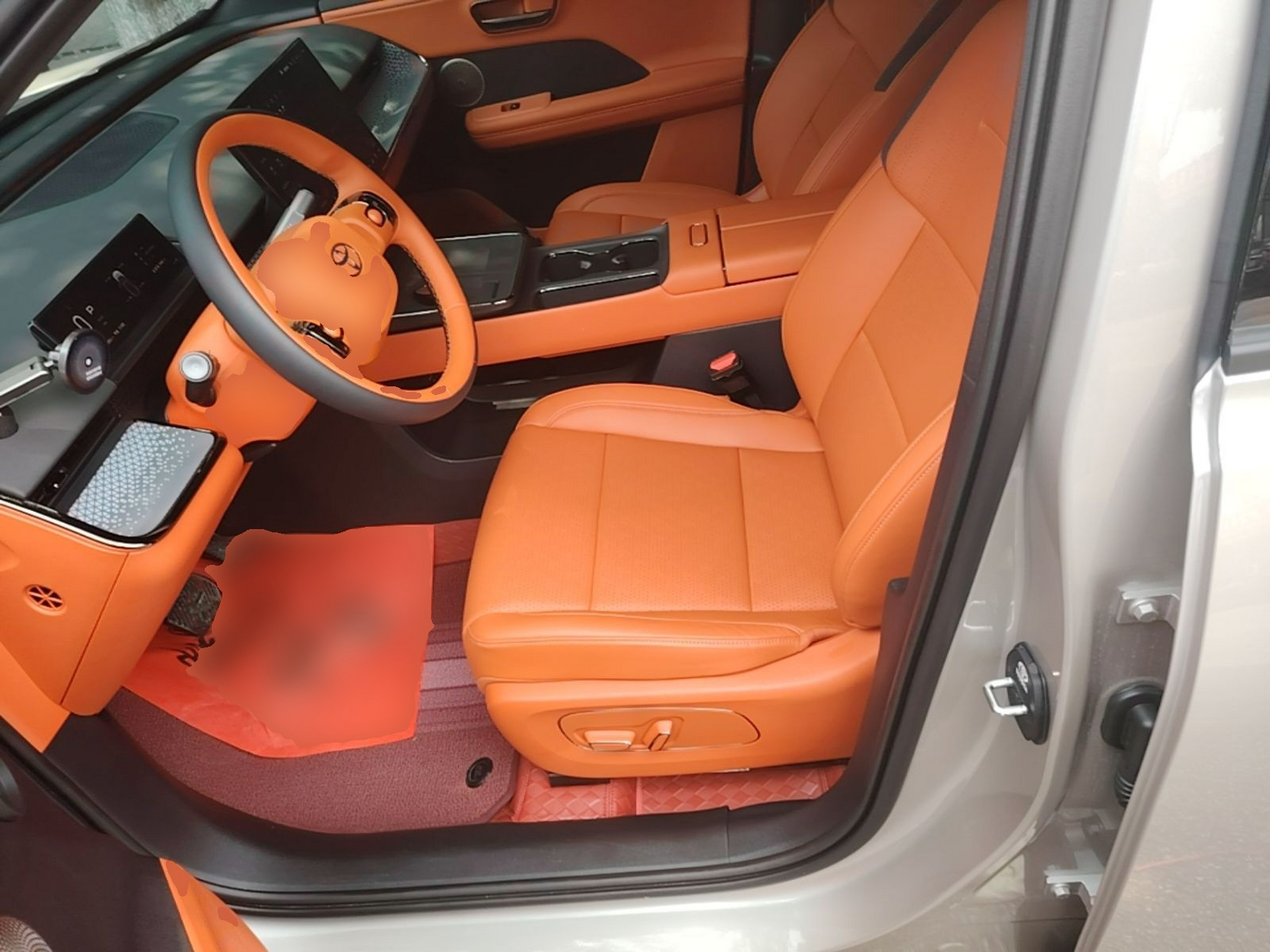 Avant de la voiture