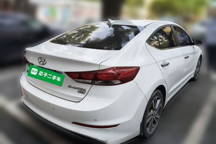 Used Hyundai Elantra (6th Generation / Lingdong) 2018 1.6L Automatic 15th Anniversary Special Edition Rear Right 45 Deg