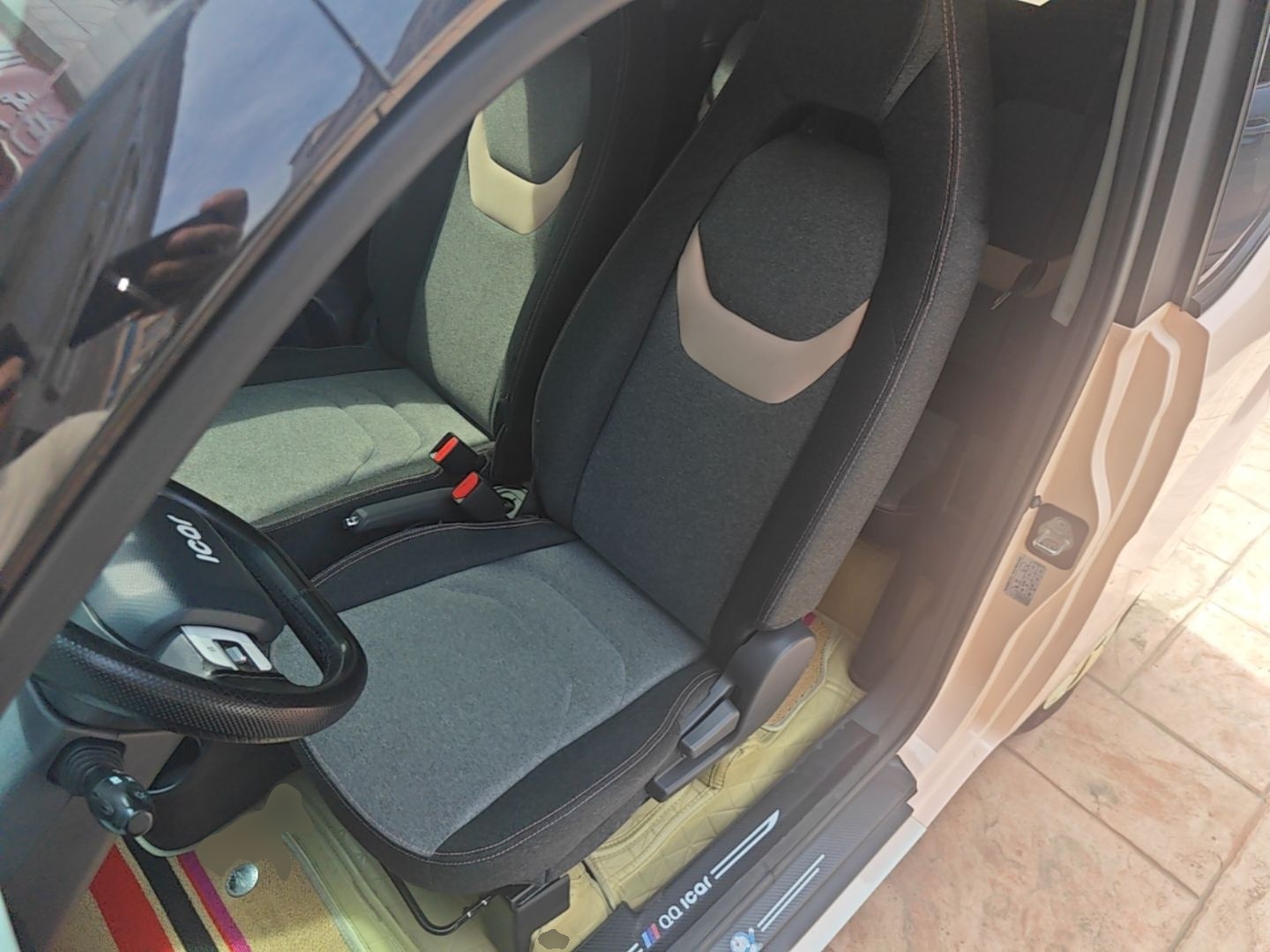 Avant de la voiture