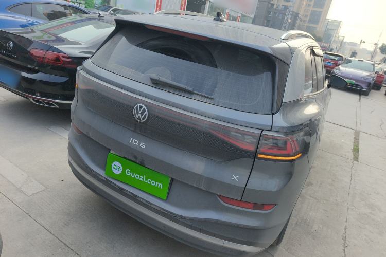 Used Volkswagen ID.6 X 2021 Prime Smart Four-Wheel Drive Edition Rear Right 45 Deg