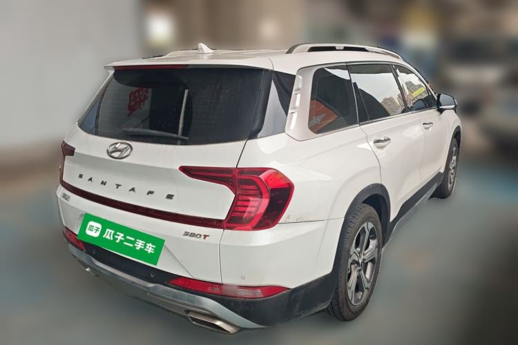 Used Hyundai Santa Fe 2020 380 TGDi Automatic Two-Wheel Drive GLS Luxury Edition Rear Right 45 Deg