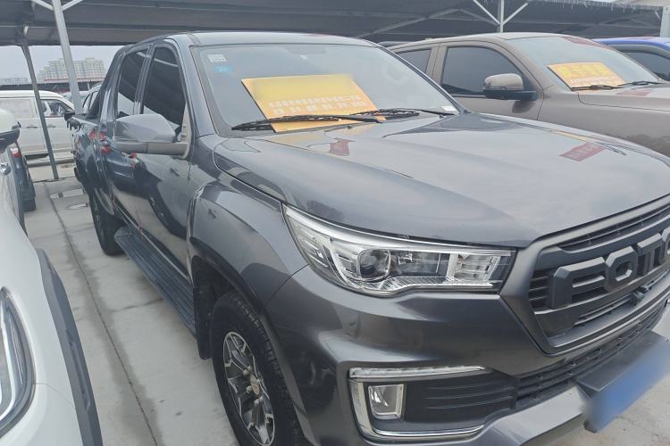 Used Foton Tunland Yutu 2020 2.0T Yutu 8 Diesel Two-Wheel Drive Elite Version Long Wheelbase 4F20TC