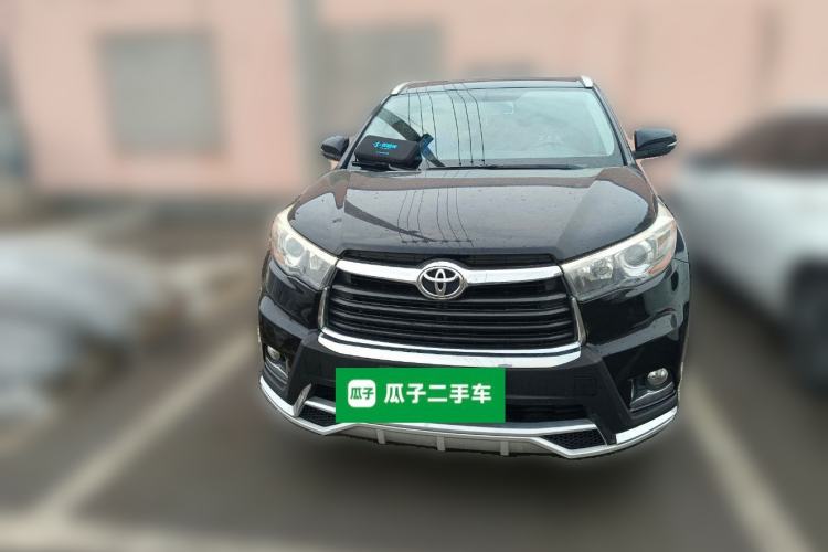 Used Toyota Highlander 2015 2.0T Four-Wheel Drive Luxury Edition 7-Seater Front