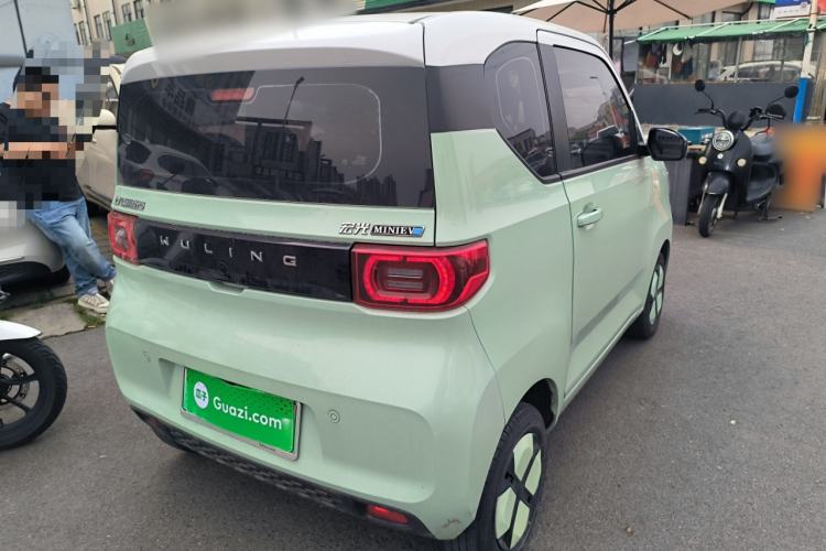 Used Wuling Hongguang MINIEV 2021 Macaron Premium Model – Lithium Iron Phosphate Rear Right 45 Deg