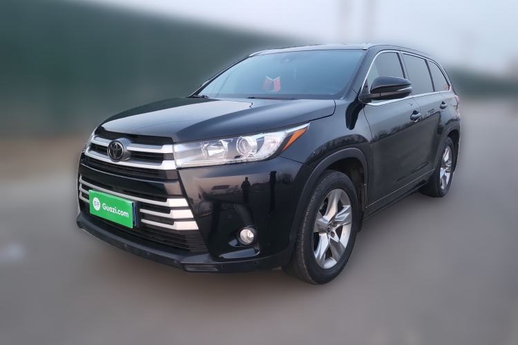 Used Toyota Highlander 2018 2.0T Four-Wheel Drive Luxury Version 7 Seats China VI Standard