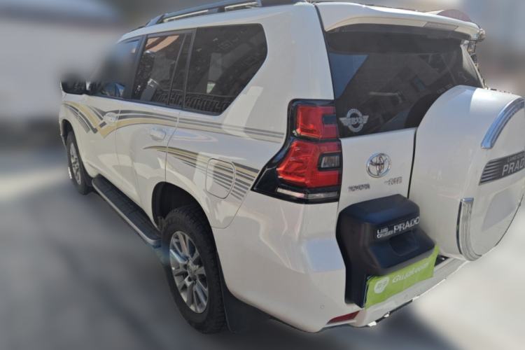 Used Toyota Prado 2018 3.5L Automatic TX-L with Rear-Mounted Spare Tire Rear Left 45 Deg