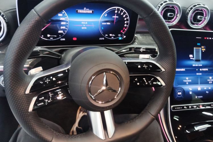 Used Mercedes-Benz C-Class New Energy 2025 C 350 eL Steering Wheel