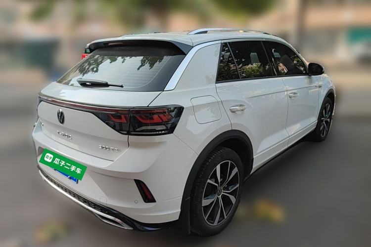 Used Volkswagen T-ROC 2024 300TSI DSG Two-Wheel-Drive Chen Guang Edition Rear Right 45 Deg