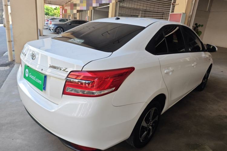 Used Toyota YARiS L Zhi Xiang 2019 1.5E CVT Dynamic Edition China VI compliant Rear Right 45 Deg