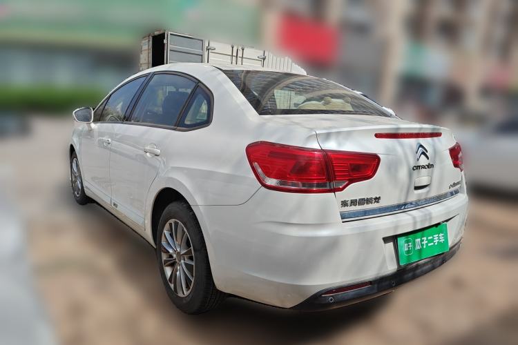 Used Citroen C-Quatre 2013 Sedan 1.6L Manual - Prestige Model Rear Left 45 Deg