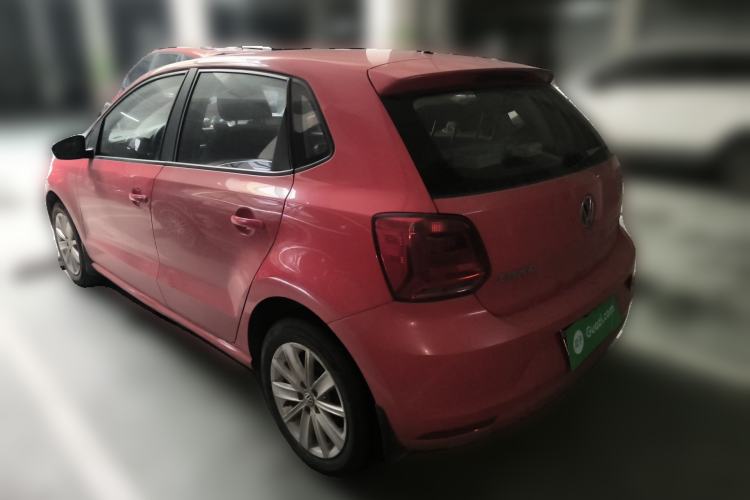 Used Volkswagen Polo 2014 1.6L Automatic Comfort Edition Rear Left 45 Deg