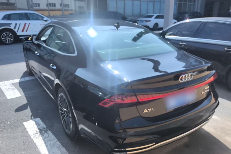 Used Audi A7L 2025 45 TFSI Luxury Edition Rear Left 45 Deg