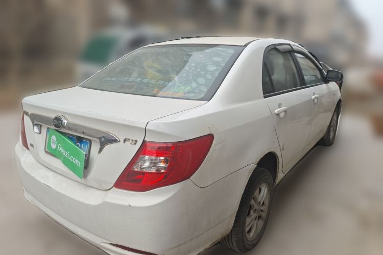 Used BYD F3 2015 Energy-Saving Edition 1.5L Manual Luxury Model Rear Right 45 Deg