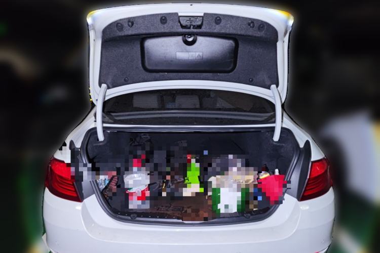 Used BMW 5 Series 2011 523Li Leading Model Trunk