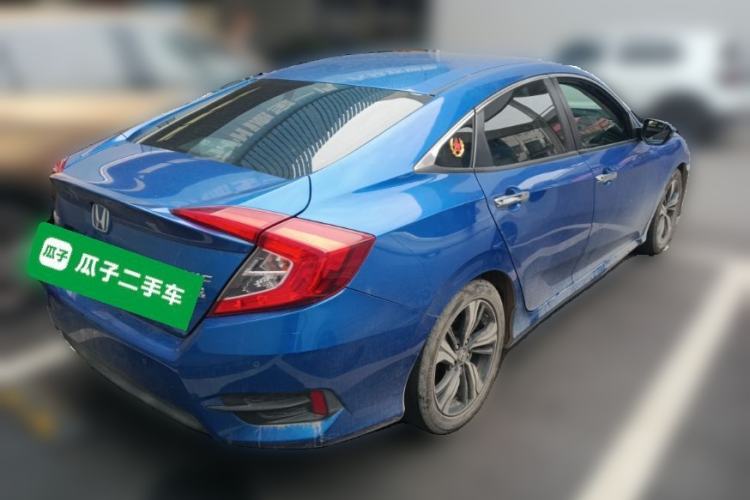 Used Honda Civic 2016 220TURBO CVT Prestige Edition Rear Right 45 Deg