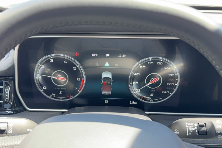 Used Hongqi HS5 2022 2.0T Smart Connect Flagship Edition Instrument Cluster