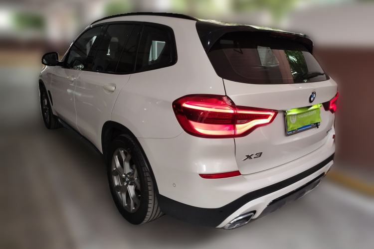 Used BMW X3 2019 xDrive28i Luxury Package Rear Left 45 Deg