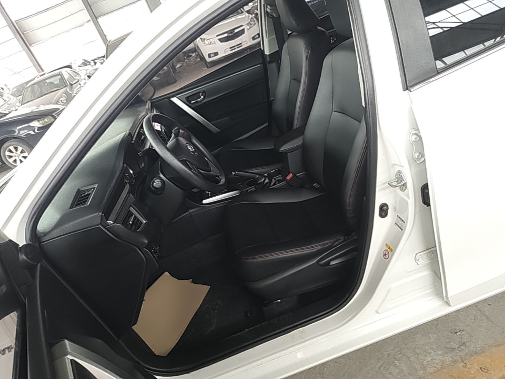 Avant de la voiture