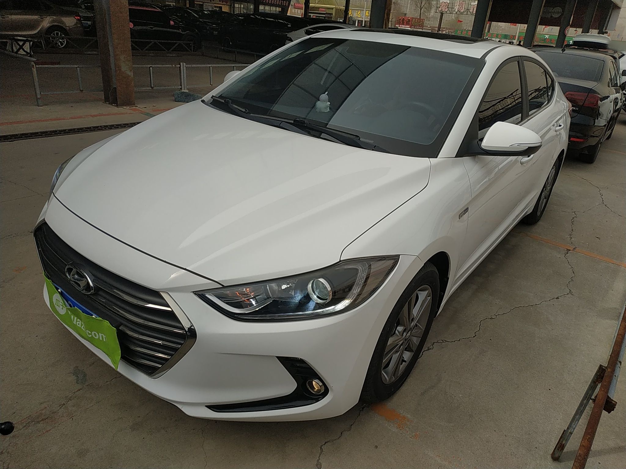 تحت مقدمة السيارة