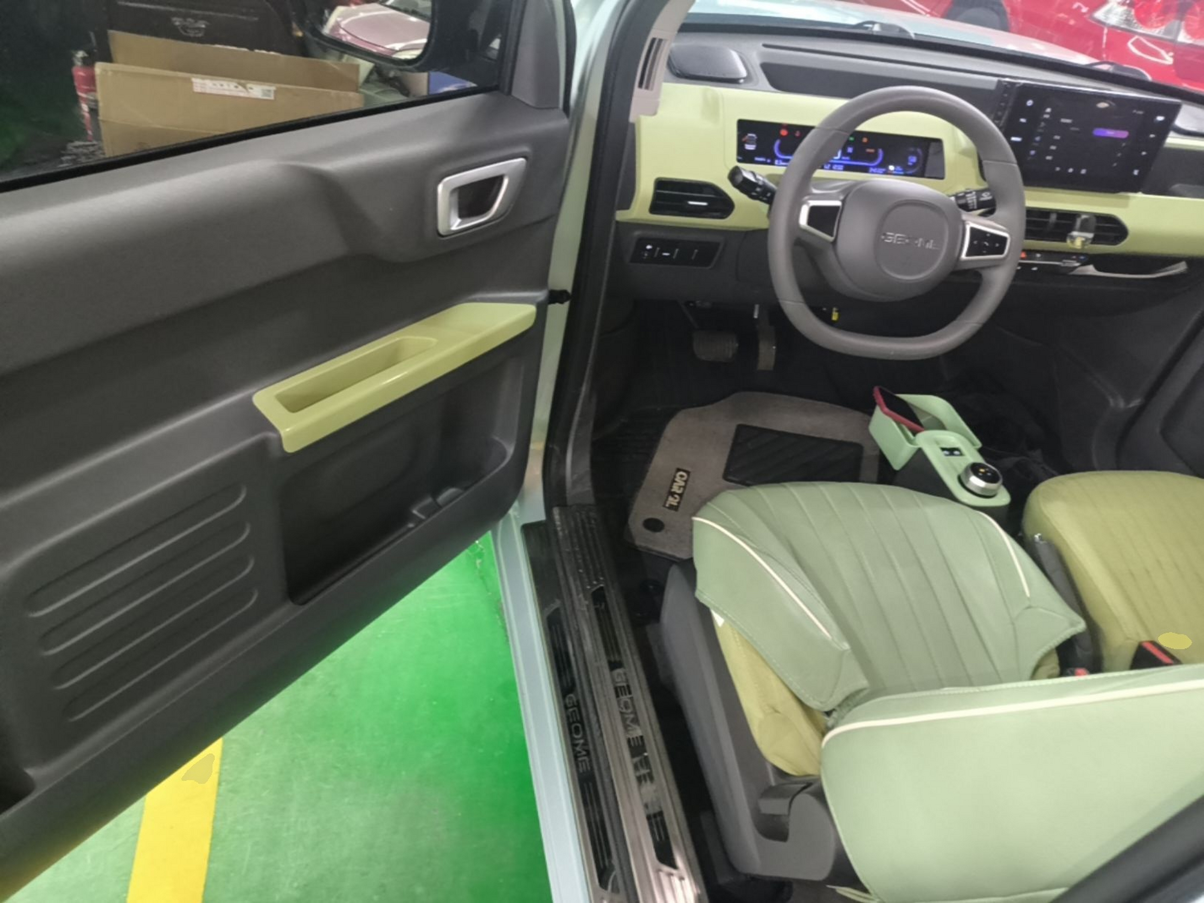 Avant de la voiture