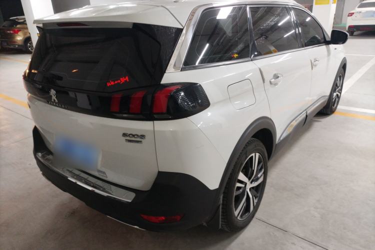 Used Peugeot 5008 2019 380THP 5-Seater Elite Edition Rear Right 45 Deg