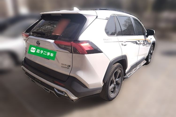 Used Toyota RAV4 2021 Dual-Engine 2.5L E-CVT Four-Wheel Drive Elite PLUS Edition Rear Right 45 Deg