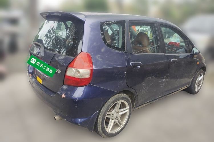 Used Honda Fit 2007 1.3L CVT Comfort Edition Rear Right 45 Deg