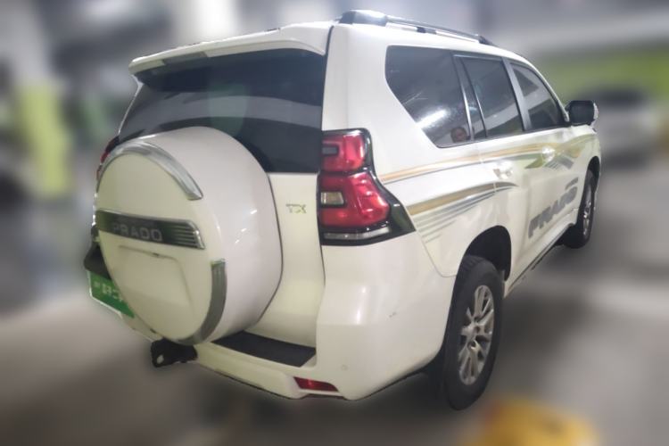 Used Toyota Prado 2018 3.5L Automatic TX-L NAVI with Rear-Mounted Spare Tire Rear Right 45 Deg
