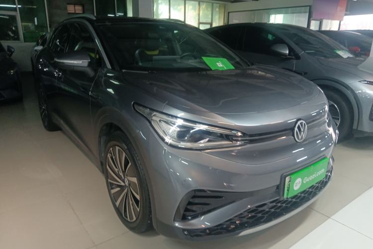 Used Volkswagen ID.4 X 2022 Smart Enjoyment Long-Range Edition Front Right 45 Deg